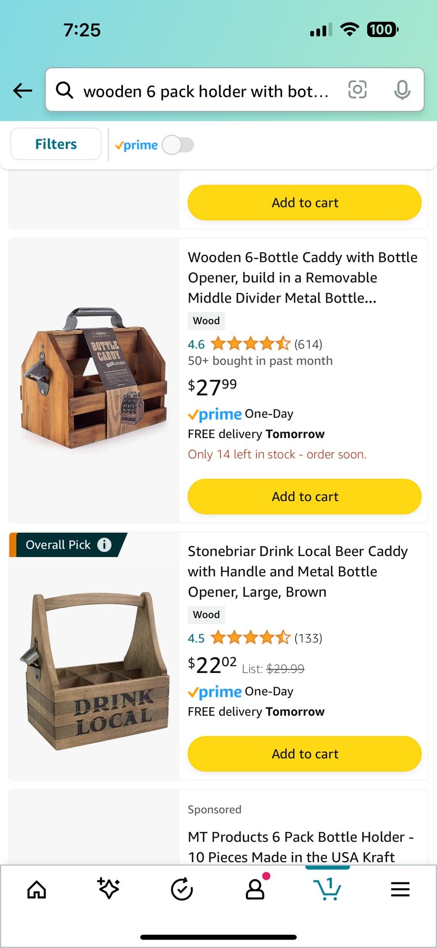 6 Pack Case With Bottle Opener