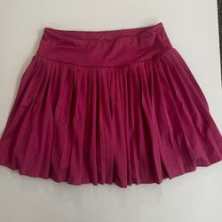 Pink Pleated Skirt Youth 10/12