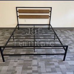 Queen Size Bed Frame With Mattress