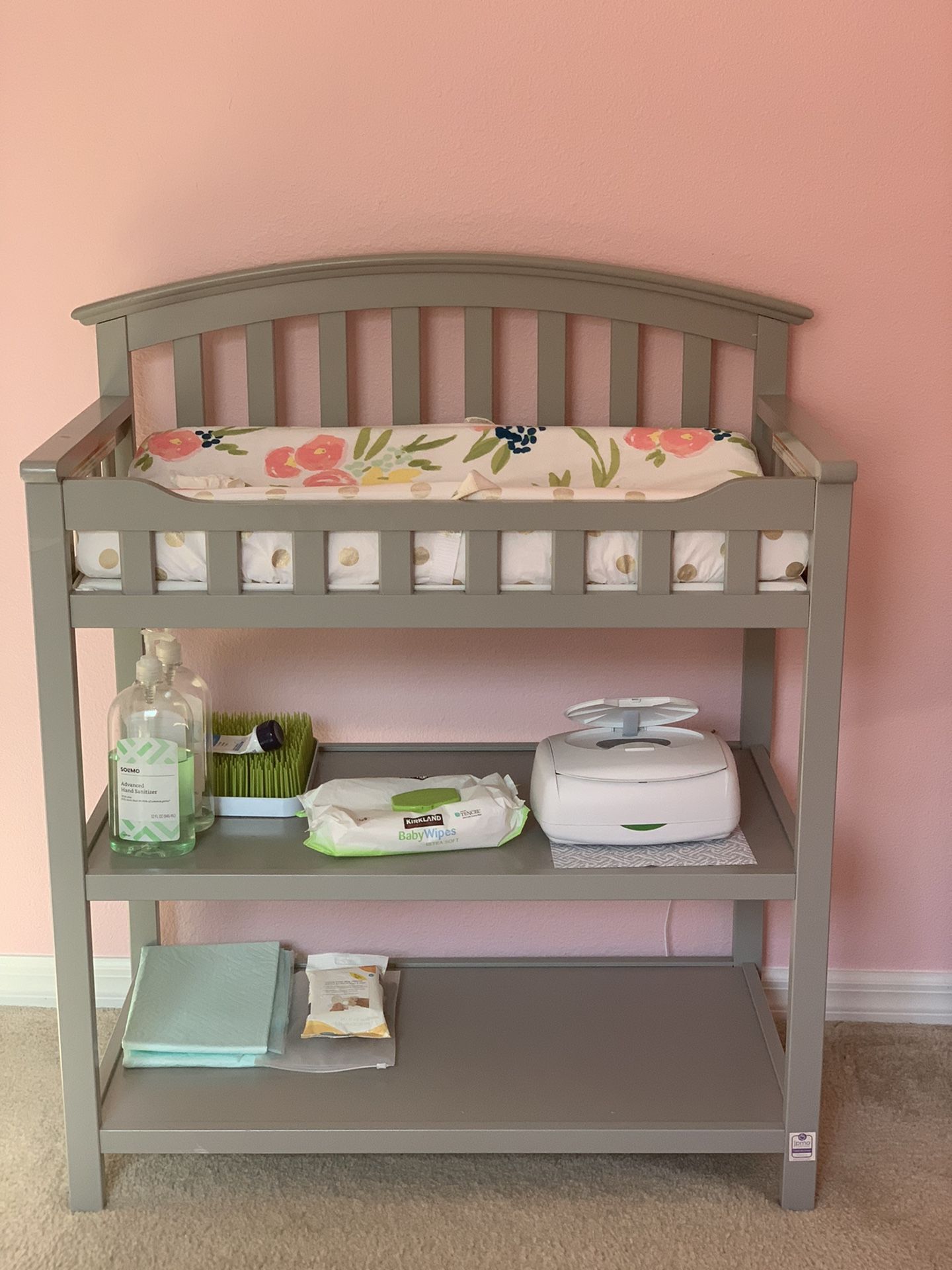 Changing Table, Wipes Warmer 