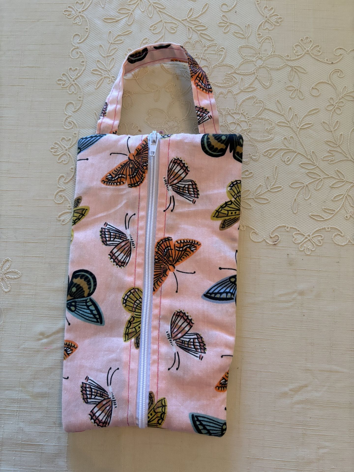 Double Sided Cell Phone/Make Up/Pencil Pouch