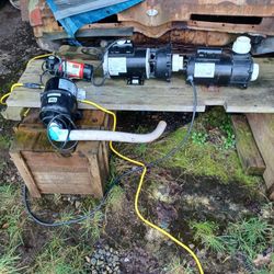 Like New Hot Tub Water Pumps