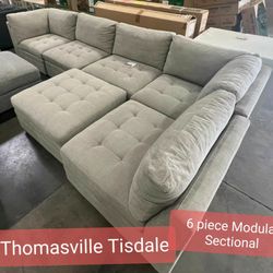 Thomasville Tisdale Modular Sectional Couch Sofa 