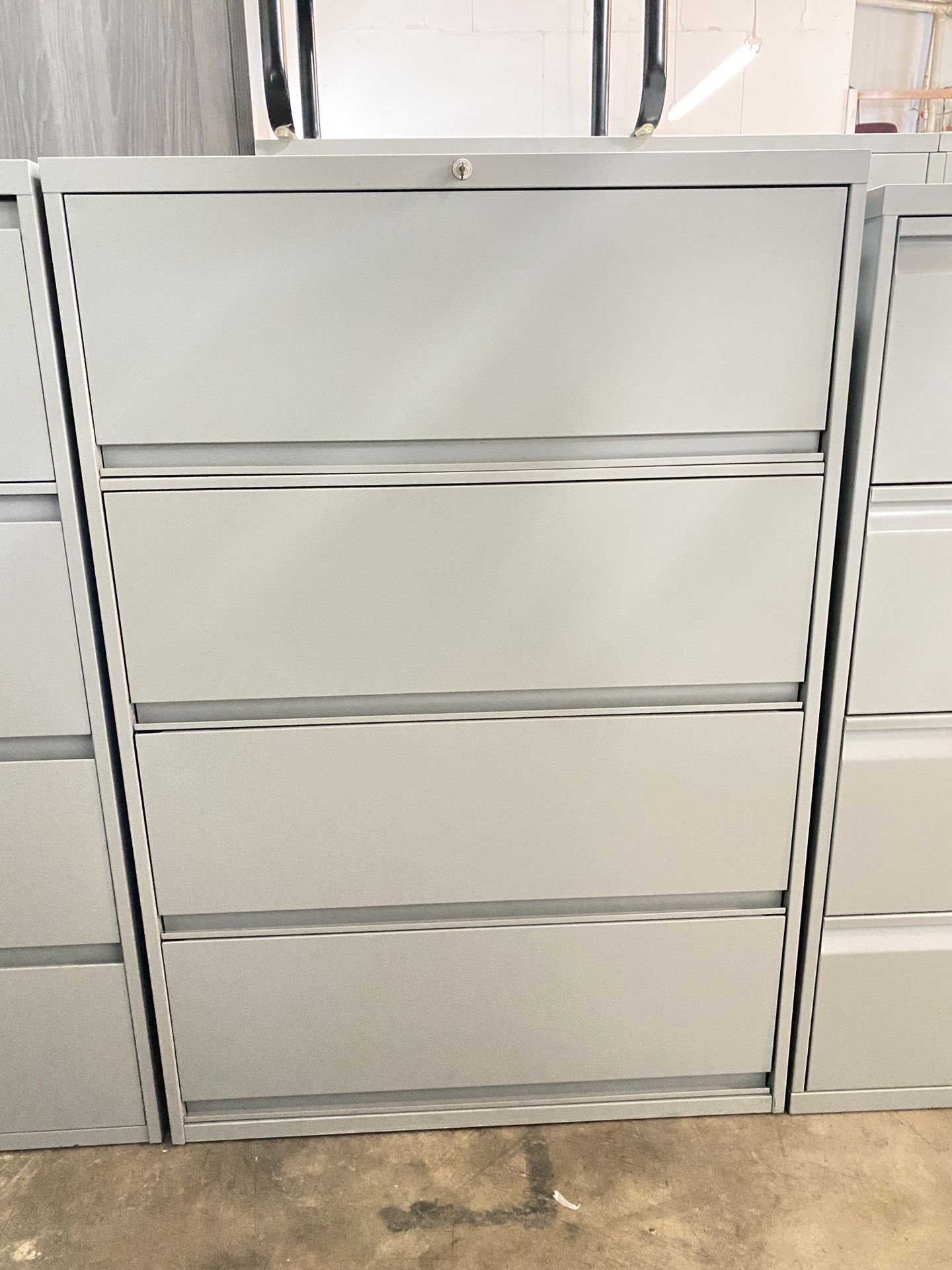 Steelcase 4 drawer lateral file cabinet
