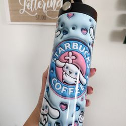 Custom 20oz Water Bottle - Cinnamoroll, SANRIO
