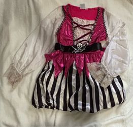 Girls Pirate Halloween Costume Dress