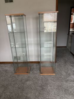 Glass Collectors Cabinets 