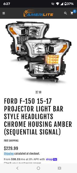 2015- 2017 Ford F150 Headlights