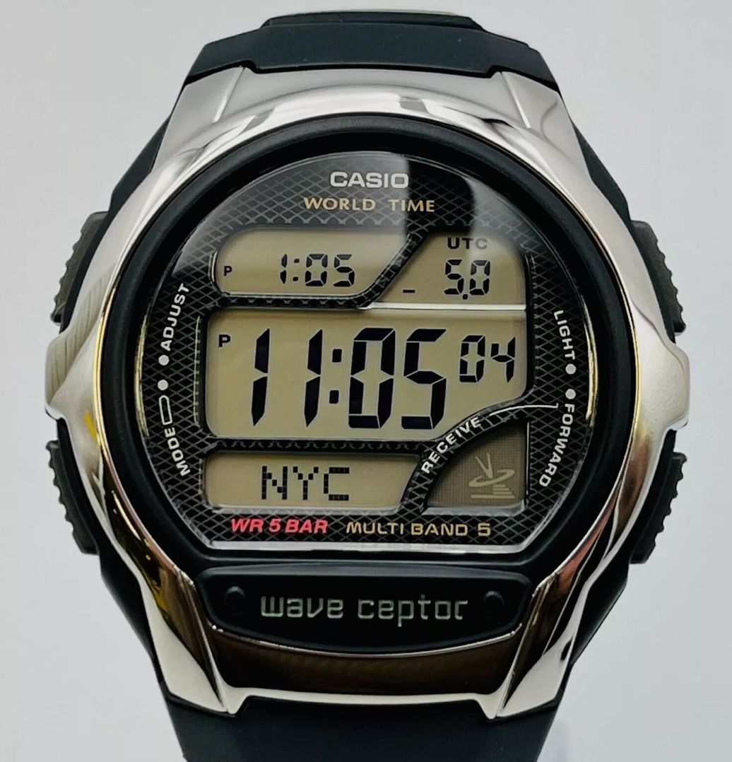 CASIO Wave Ceptor WV58r (3476)Atomic Timekeeping 43mm watch New