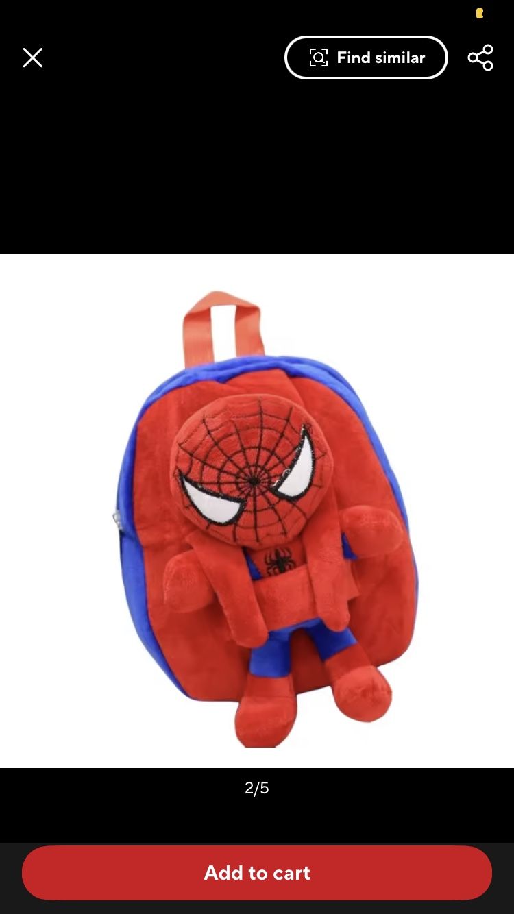 Spiderman Bookbag
