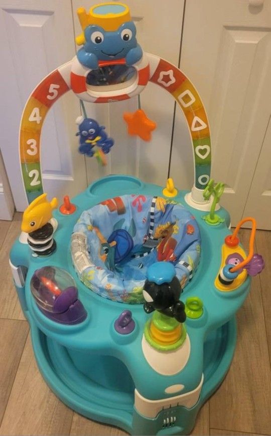 Baby einstein exersaucer around the world hotsell