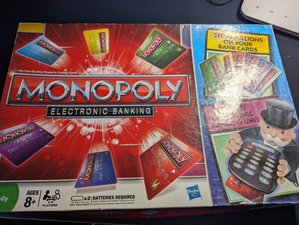 Monopoly Electronic Banking Board Game