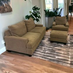 Couch, Chair & Ottoman Sofa Set **ALL NYC DELIVERY**