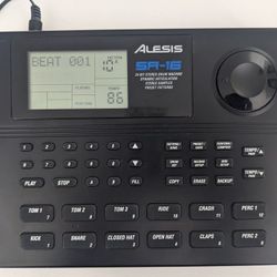 Alesis SR-16 Iconic 90s Drum Machine, Mint Condition w/Original Power Adapter, Local Pickup Only.