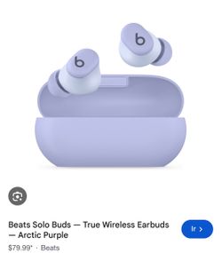 Beats Earbuds (Purple)
