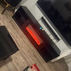 Package Deal  Tv Stand Fireside  And Center Table 