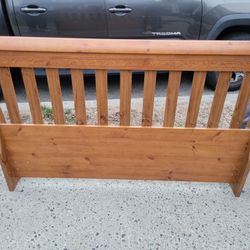 Beautiful Wood Headboard 