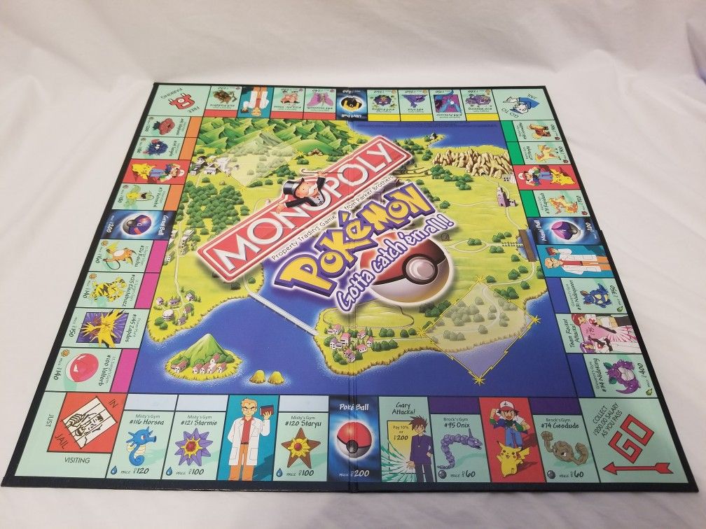 1998 POKEMON MONOPOLY, COLLECTOR'S EDITION