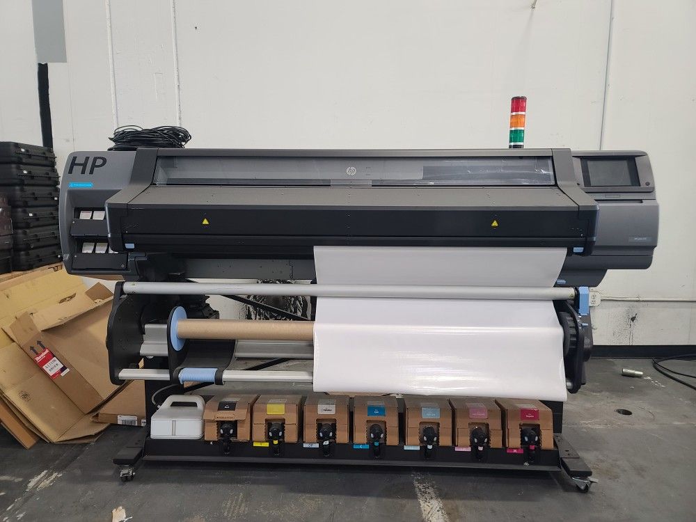 Hp Large Format Printer Car Wrapping