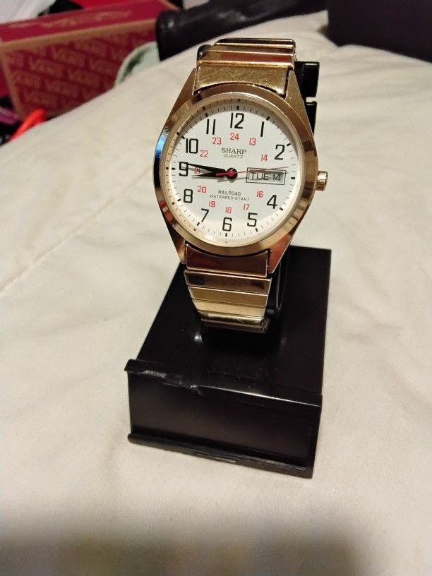 Sharp " Railroad " Watch
