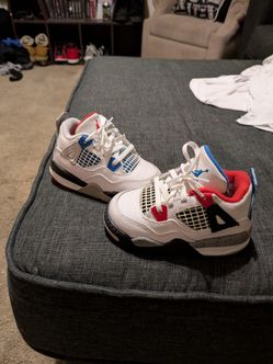 Nike Air Jordan 4 What The 4 Basketball Shoe Size 6C