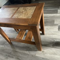 Two End Tables. 