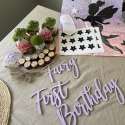 Fairy Birthday Decor