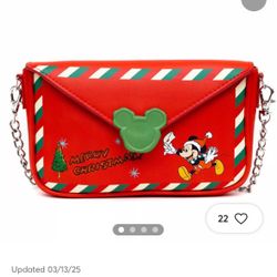 Mickey And Minnie Christmas Crossbody 40