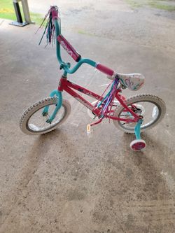 Dynacraft Magna Star Burst 16" Kids Bike, Pink White