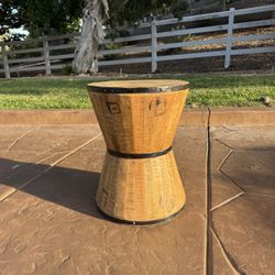 Barrel Side Table