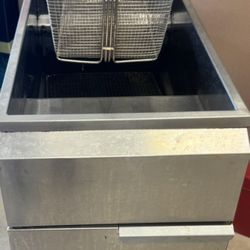 ASBER NAUTRAL GAS FRYER 40 lbs 