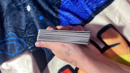 Stack of Pokemon cards