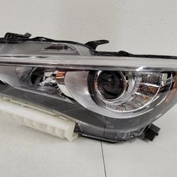 2018 2019 2020 2021 2022 2024 INFINITI Q50 LEFT DRIVER SIDE HEADLIGHT OEM