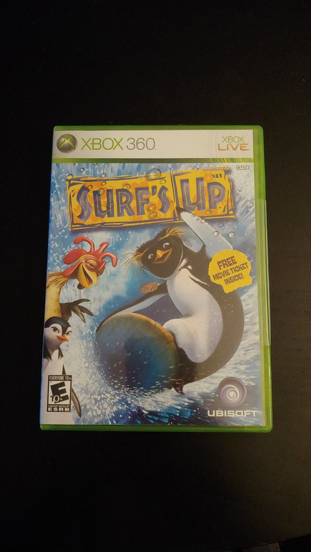 XBOX 360 Surf's Up Game Complete Working