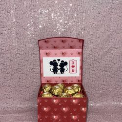 Small Personalized Valentines Box 
