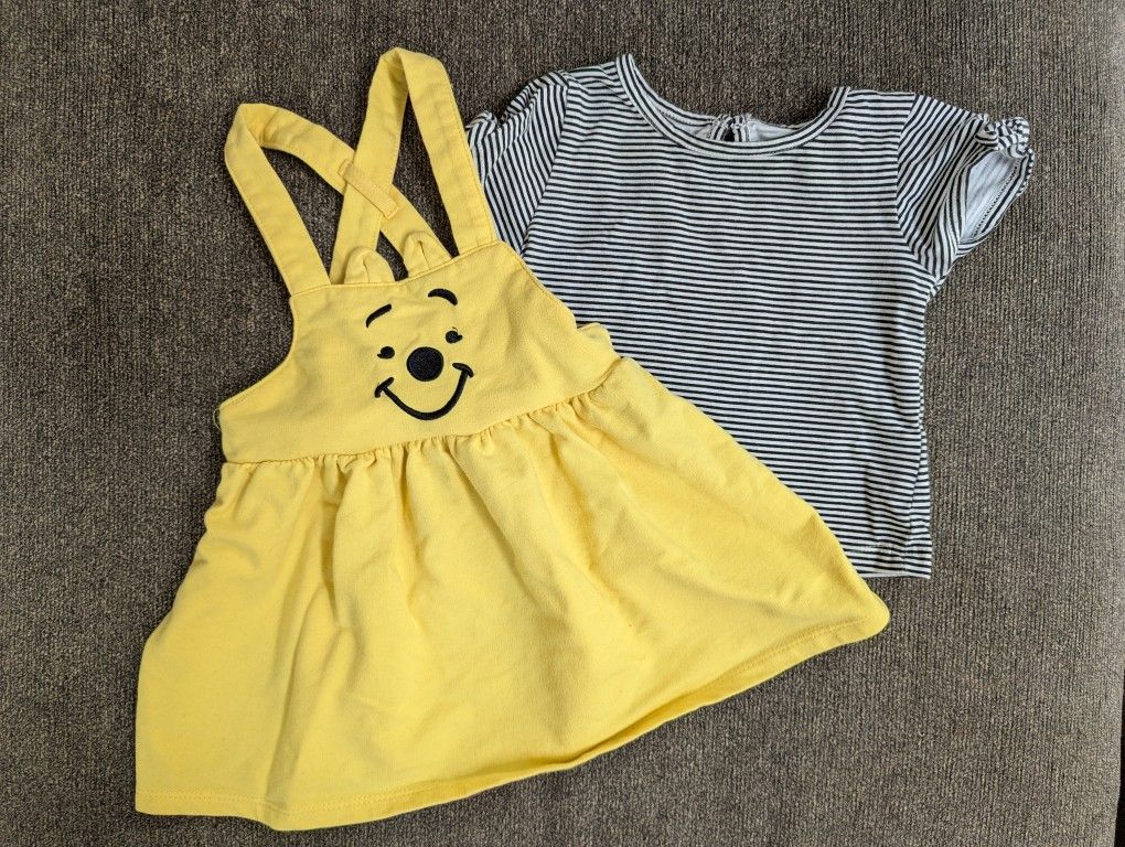 Disney Baby Winnie the Pooh Outfit Size 24 Months