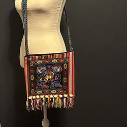 Bohemian Style Crossbody & Shoulder Handbag