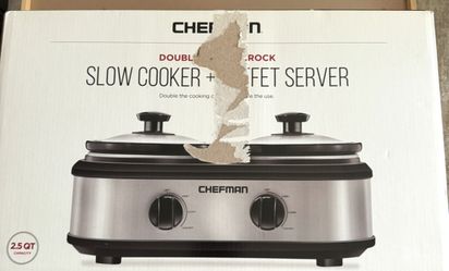 Slow Cooker Dual Buffet Server