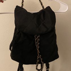 Forever 21 Black Mini Backpack