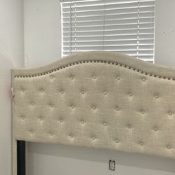 Queen Bed Frame & Mattress 