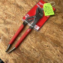 Milwaukee 12” Comfort Grips Straight Jaw Pliers