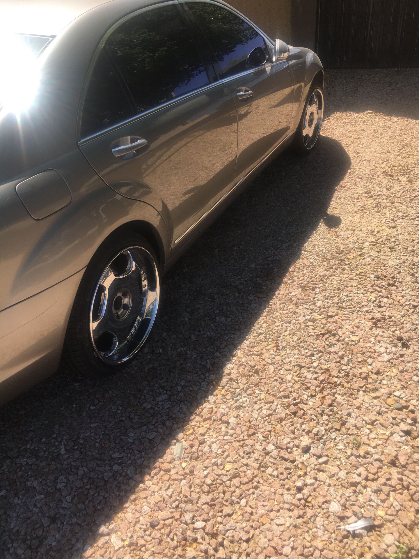 20” Maya staggered chrome rims (rims only)