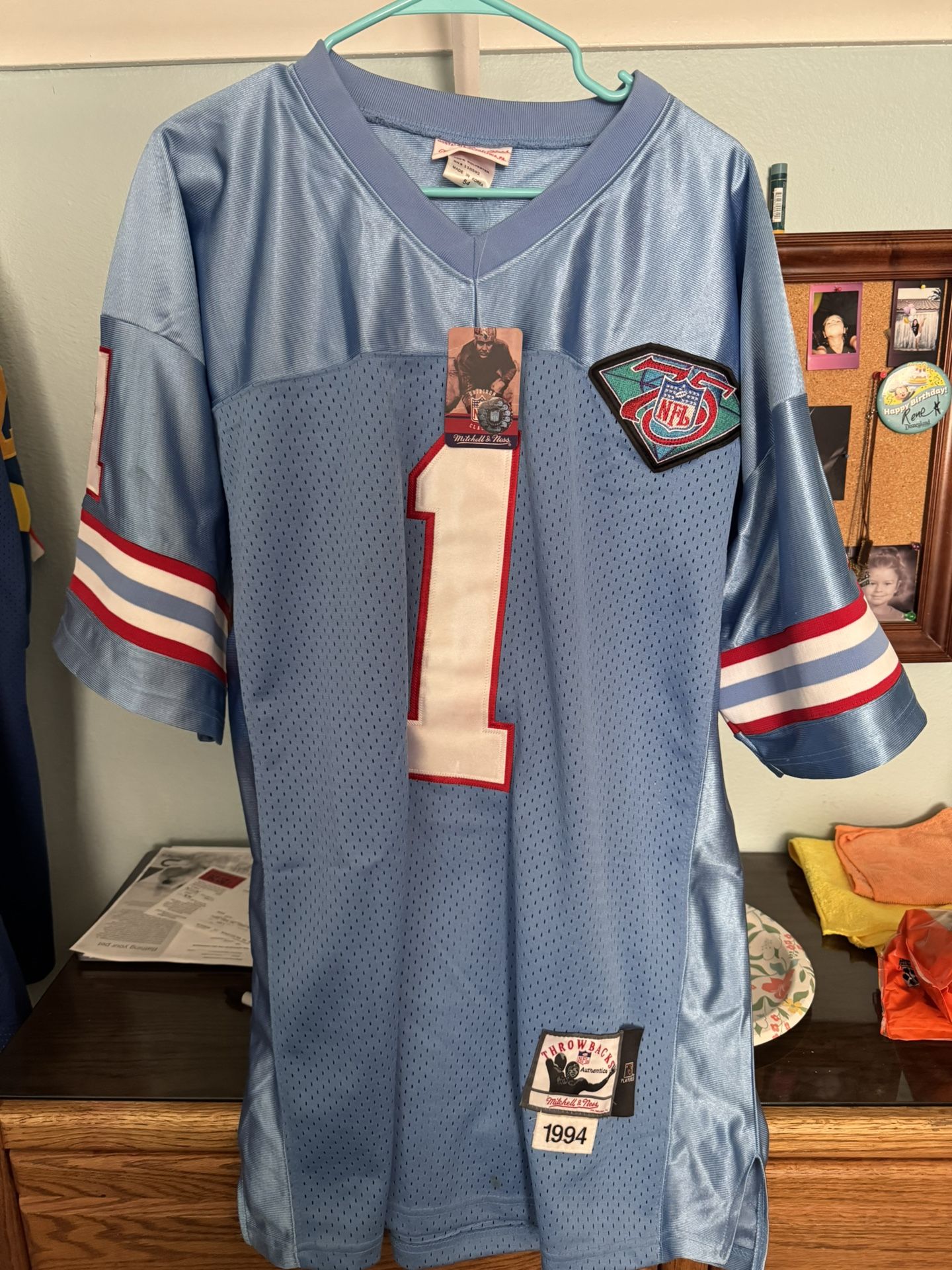 Warren Moon Throwback Jersey