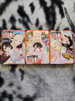 OTAKU ELF MANGA BOOKS VOLUMES 1 -3