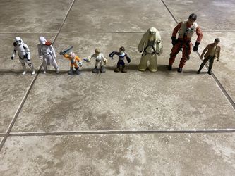 8 Star Wars Mini Figurines