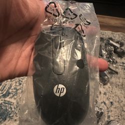 150 NEW HP Wired USB Optical Mice – Bulk Lot – Great for Resellers or Offices