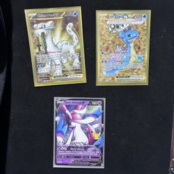 Lapras, Chein Pao, And Dark Sylveon Card