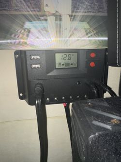 100w Solar Panel Kit, Batteries, Inverter.