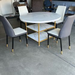 All Set Table And 4 Chairs