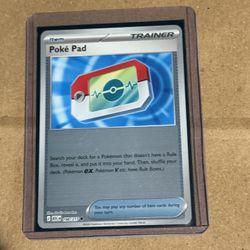 Reverse Holo Poke Pad